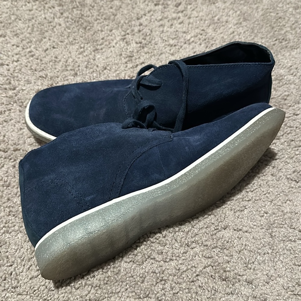 Like New Marc New York Blue Suede Chukka Boots - Picture 4 of 6